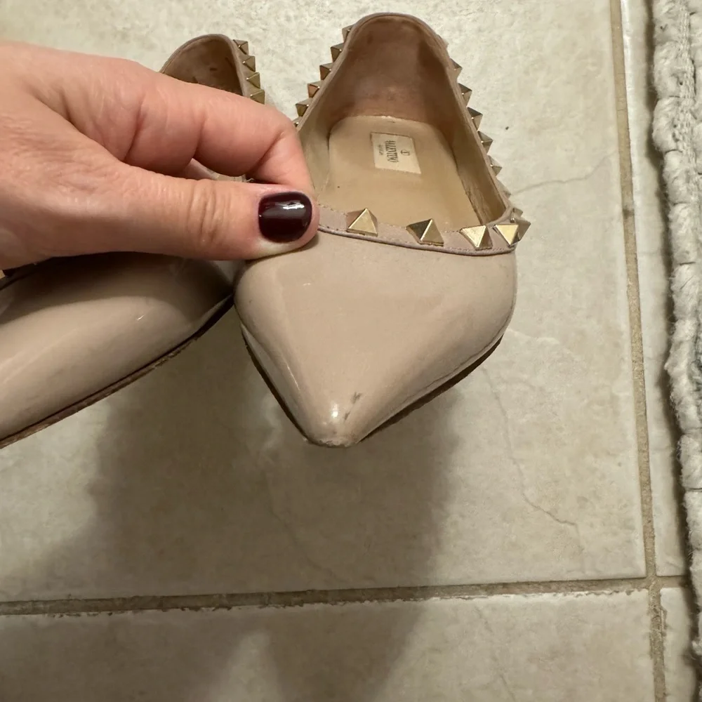 Valentino Rockstud Flat Size 36.5 - Picture 4 of 8